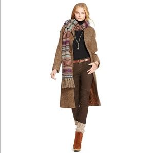 Ralph Lauren Women's herringbone wool coat 10 NWT